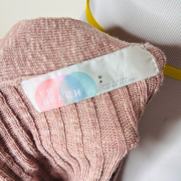 Free People Beach Smoked Mulberry Maiya Cardigan - Picture 4 of 7